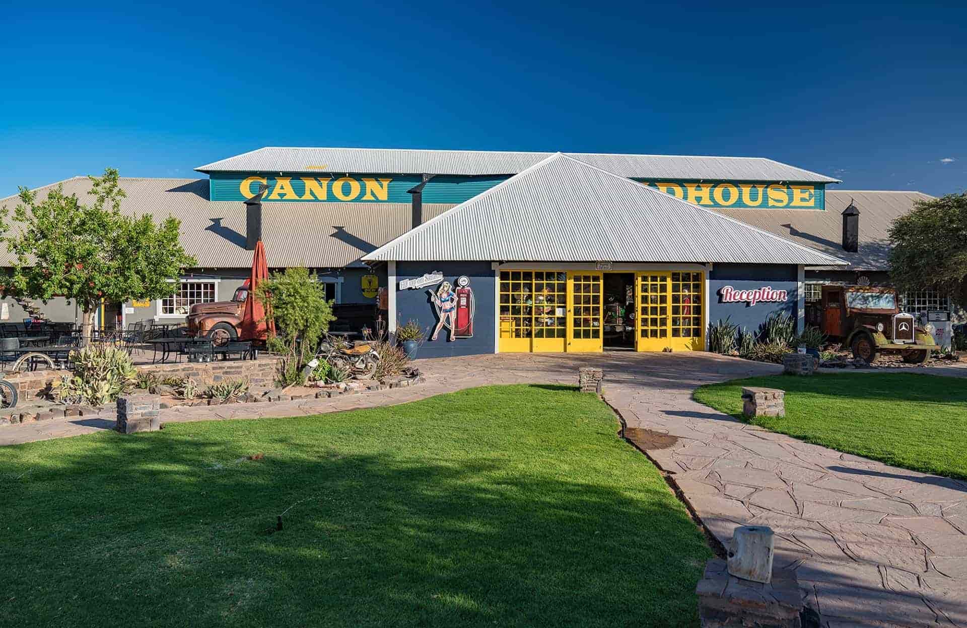 Canyon Roadhouse, hébergement, Namibie